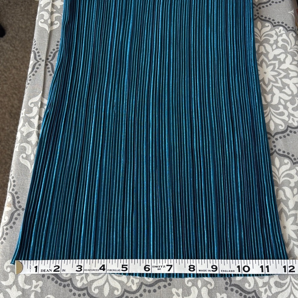 G by Giuliana Teal Pleated Palazzo Pants - Picture 10 of 10